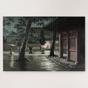 Quebra-cabeça Templo de Takanawa Sengakuji por Tsuchiya Koitsu