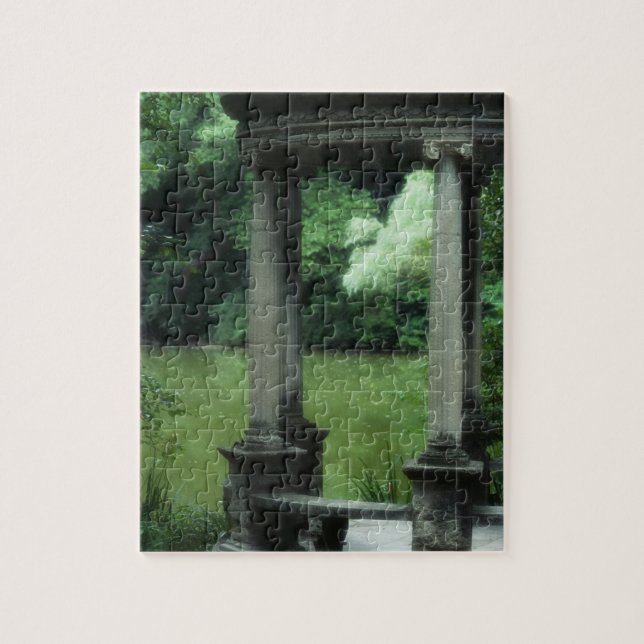 Quebra-cabeça Templo do amor nos jardins velhos de Westbury (Vertical)