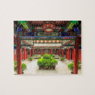 Quebra-cabeça Templo do Pequeno Ganso Selvagem, China