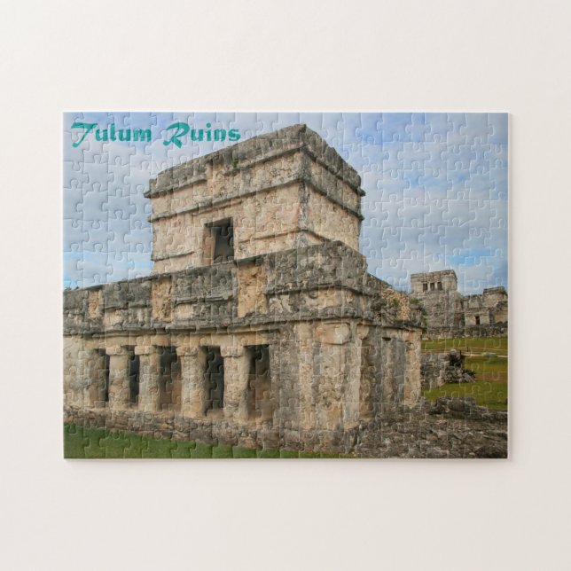 Quebra-cabeça Templo dos fresco (Horizontal)