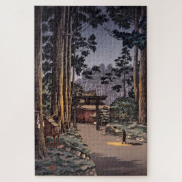 Quebra-cabeça Templo Nikko Futarasan por Tsuchiya Koitsu