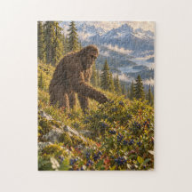 Temporada de Huckleberry Puzzle Bigfoot