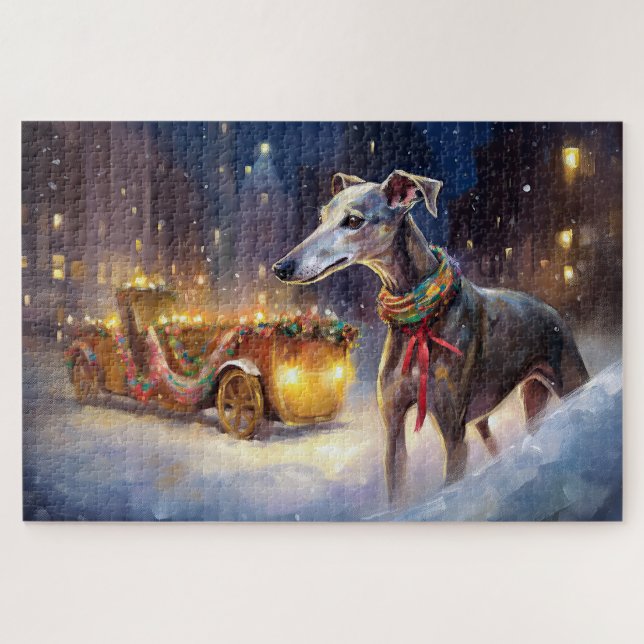 Quebra-cabeça Temporada Festiva de Natal da Greyhound (Horizontal)