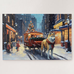 Quebra-cabeça Temporada Festiva de Natal de Akita