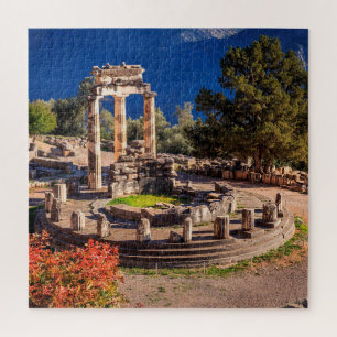 Quebra-cabeça Têmporas antigas de Athina Pronaia em Delphi