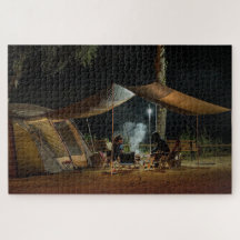 Tenda de Acampamento Noite Natureza Exterior Flore