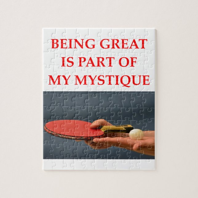 Quebra-cabeça ténis de mesa (Vertical)