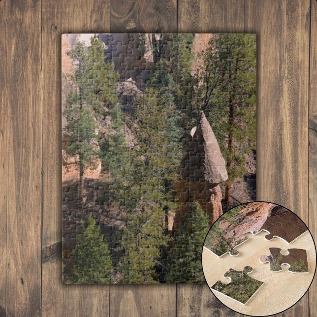 Quebra-cabeça Tent Rocks Spire (Tent Rocks Spire Jigsaw Puzzle)