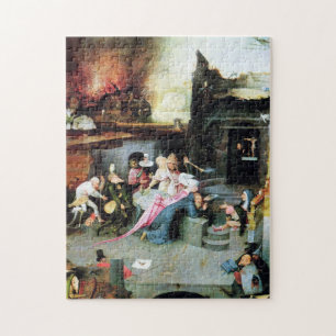Quebra-cabeça Tentação De Anthony Rua Por Hieronymus Bosch