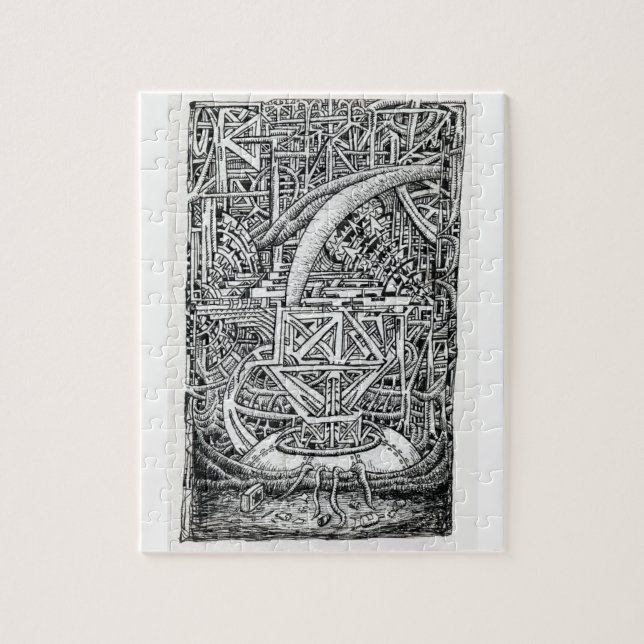 Quebra-cabeça Tentacle Tank de Brian Benson (Vertical)