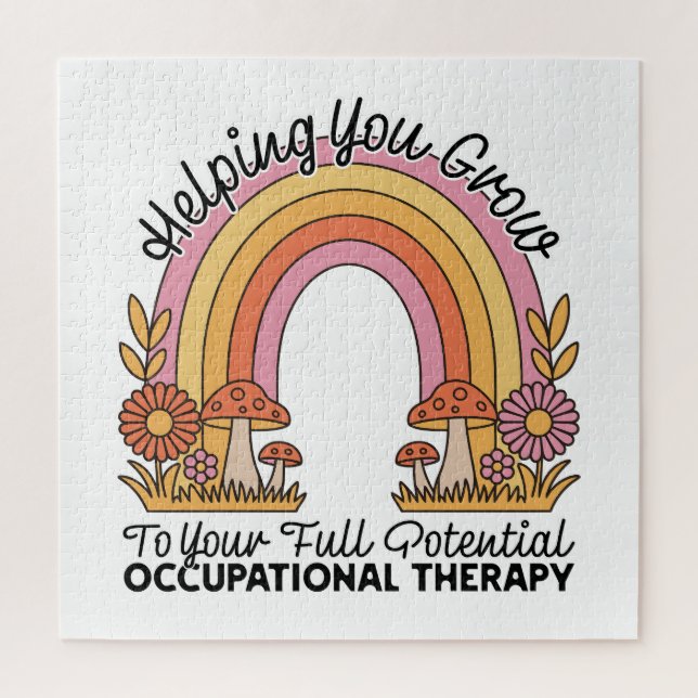 Quebra-cabeça Terapeuta Ocupacional (Vertical)