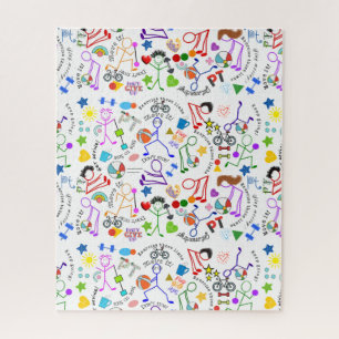 Quebra-cabeça Terapêutica Física