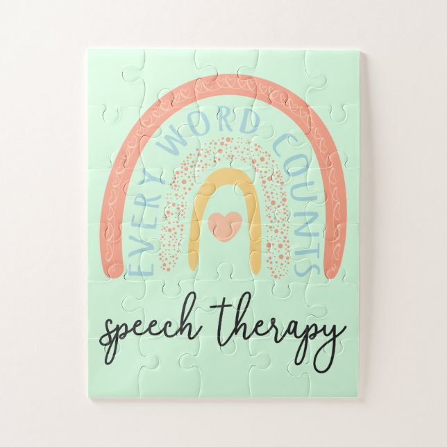 Quebra-cabeça Terapia de Fala II - Cada Palavra Conta (Vertical)