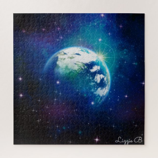 Quebra-cabeça Terra bonita (Vertical)