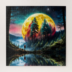 Quebra-cabeça Terra da Lua Setentrional