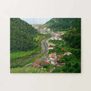 Quebra-cabeça Terra de Faial a Dinamarca