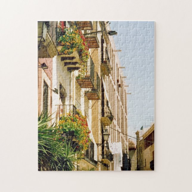 Quebra-cabeça terraços espanhóis (Vertical)