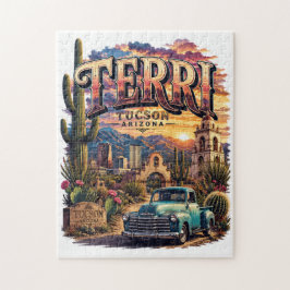 Quebra-cabeça Terri Tucson Arizona Personalizado Sudoeste