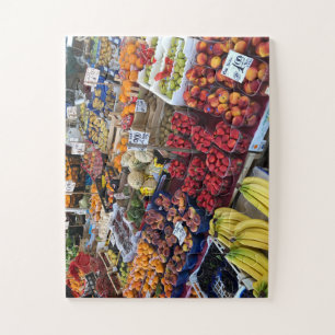 Quebra-cabeça Tesouros do Mercado de Palermo Memória da Fruta