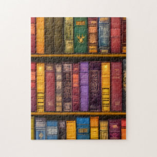 Quebra-cabeça Tesouros literários - Livros antigos clássicos