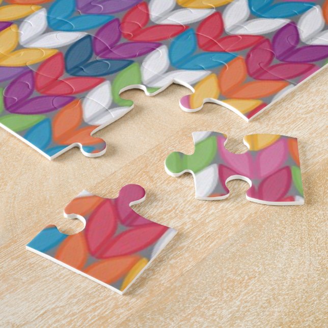 Quebra-cabeça Teste padrão de confecção de malhas do (Lateral)