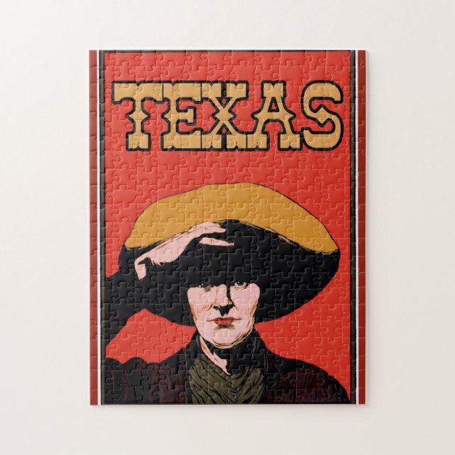 Quebra-cabeça Texas Lone Star (Vertical)
