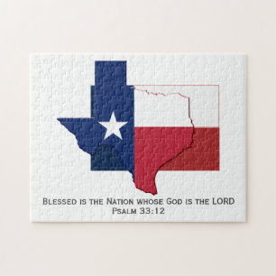Quebra-cabeça TEXAS   Nação Abençoada   PAVILHÃO TEXANA
