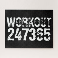 Texto vestido e arranhado Workout 247365 branco