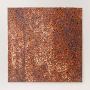 Quebra-cabeça Textura de aço enferrujada, fundo de abstrato.