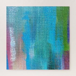 Quebra-cabeça Textura de Canvas de pintura de óleo de abstrato