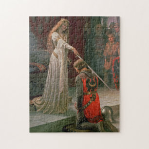Quebra-cabeça The Accolade por Edmund Blair Leighton, c.1901