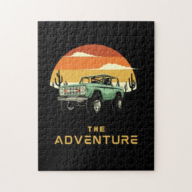 Quebra-cabeça The Adventure Off-Road Sunset Puzzle  (Vertical)