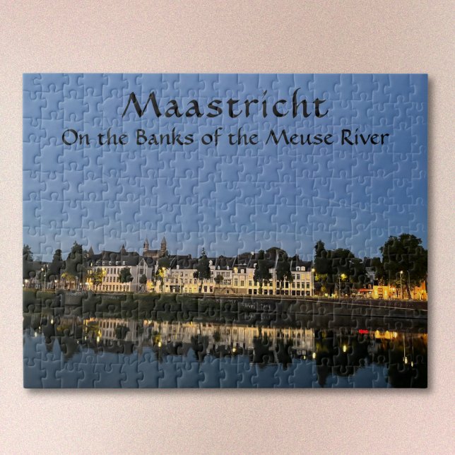 Quebra-cabeça The Beauty of Maastricht Jigsaw Puzzle (Text is optional. May easily be removed, under Personalize the Design.)