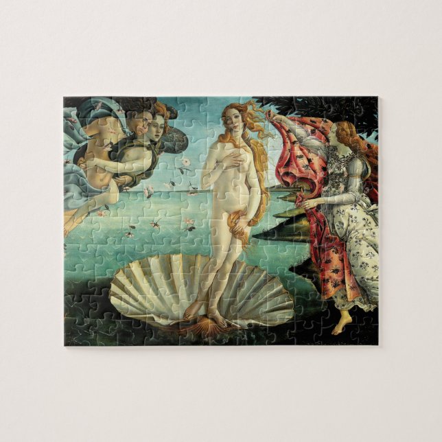 Quebra-cabeça The Birth of Venus by Sandro Botticelli (Horizontal)