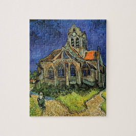 Quebra-cabeça The Church at Auvers by Vincent van Gogh