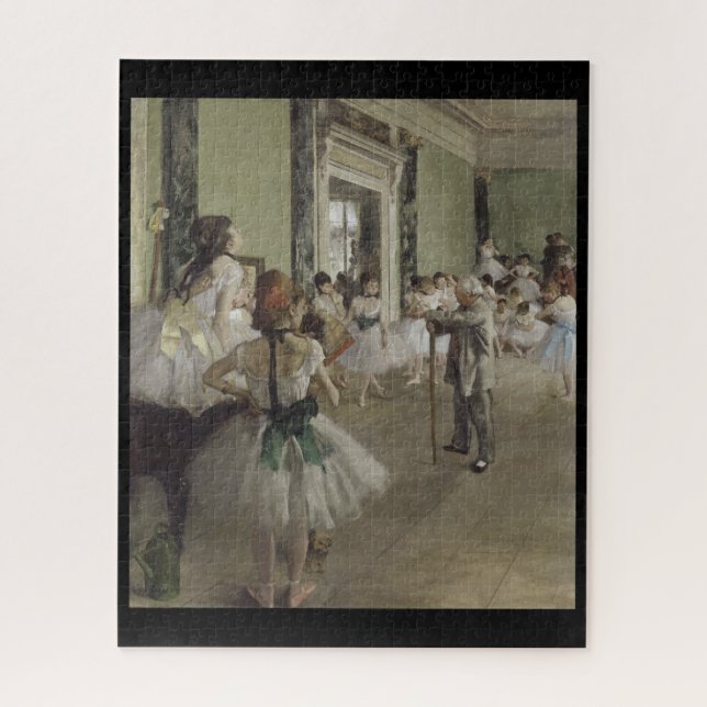 Quebra-cabeça "The Dance Class" de Edgar Degas (Vertical)