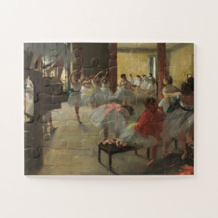 Quebra-cabeça The Dance Class, Degas Art