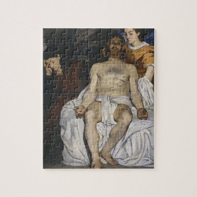 Quebra-cabeça The Dead Christ with Angels (by Édouard Manet) (Vertical)