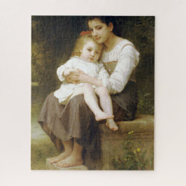 Quebra-cabeça The Elder Sister (por William Bouguereau)