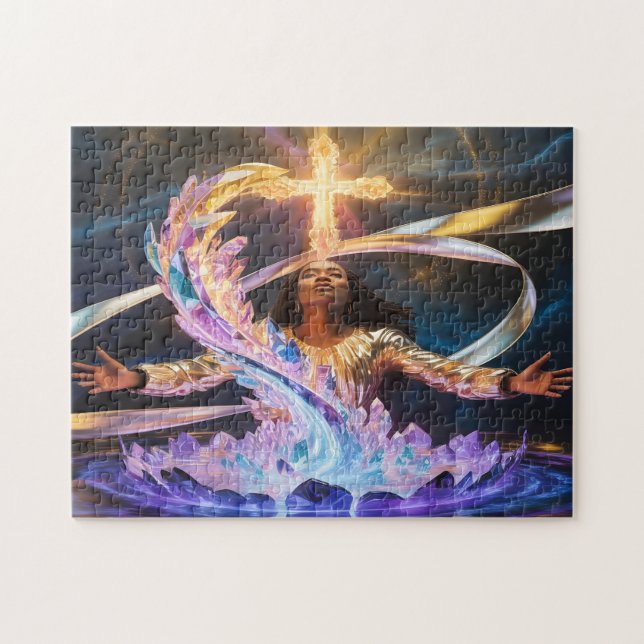 Quebra-cabeça The Fire of Fresh Vision Jigsaw Puzzle (Horizontal)