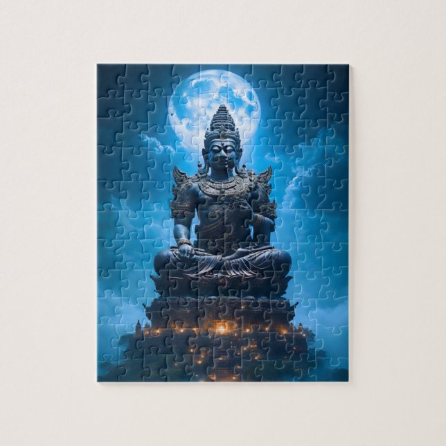 Quebra-cabeça The Full Moon Light of the Buddha (Vertical)