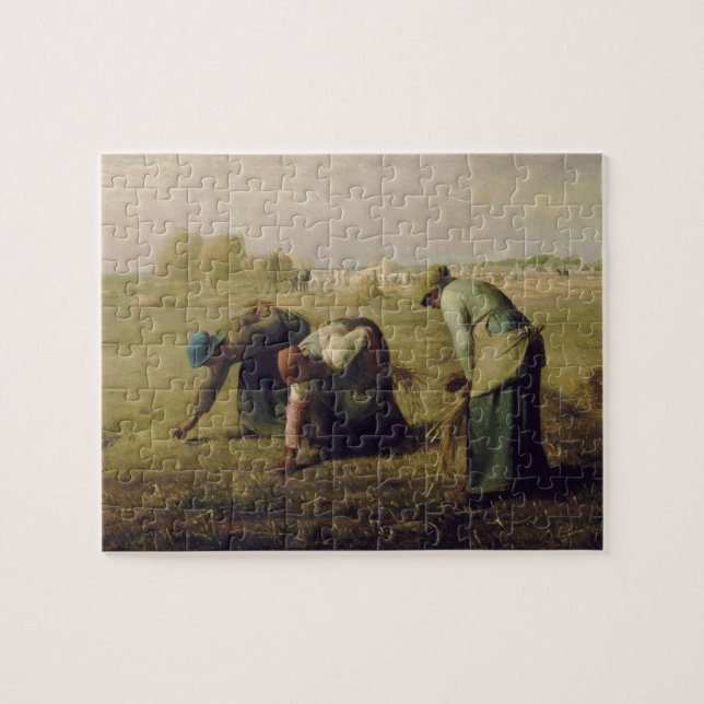 Quebra-cabeça The Gleaners por Jean-François Millet 1857 (Horizontal)