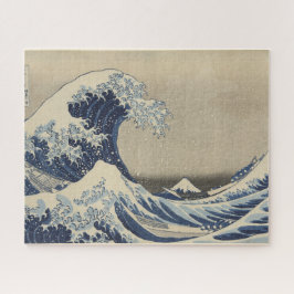 Quebra-cabeça The Great Wave, 1830/33 by Hokusai Jigsaw Puzzle