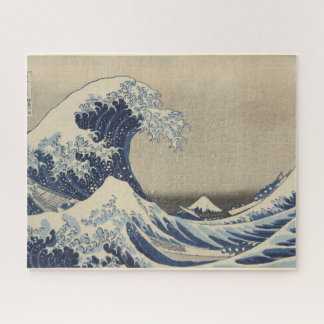 Quebra-cabeça The Great Wave, 1830/33 by Hokusai Jigsaw Puzzle