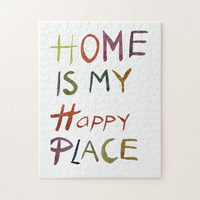 Quebra-cabeça The Happy Introvert “Home Is My Happy Place” (Vertical)
