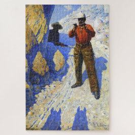 Quebra-cabeça The hold Up (The Ambush) 1903 William R. Leigh