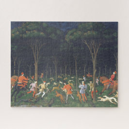 Quebra-cabeça The Hunt in the Forest (por Paolo Uccello)