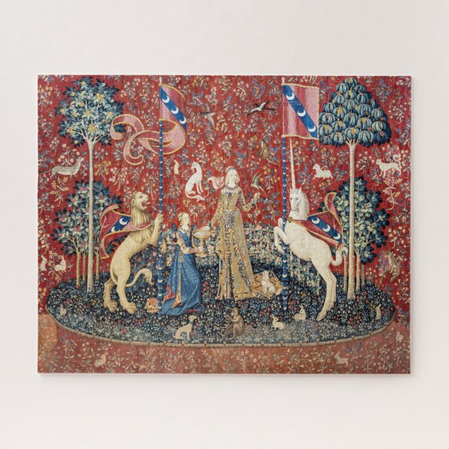 Quebra-cabeça The Lady and the Unicorn, Taste (Horizontal)