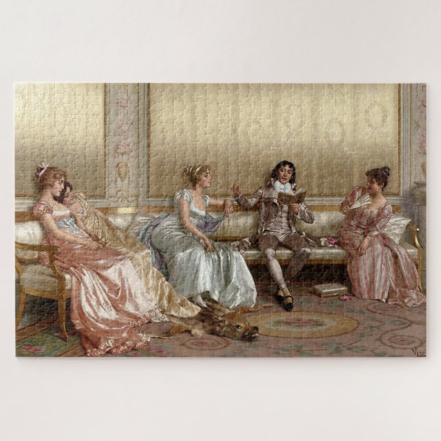 Quebra-cabeça The Lecture by Vittorio Reggianini (Horizontal)