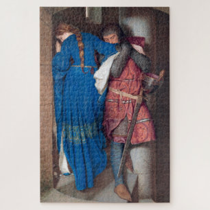 Quebra-cabeça The Meeting on Turret Stairs (por F.W. Burton)
